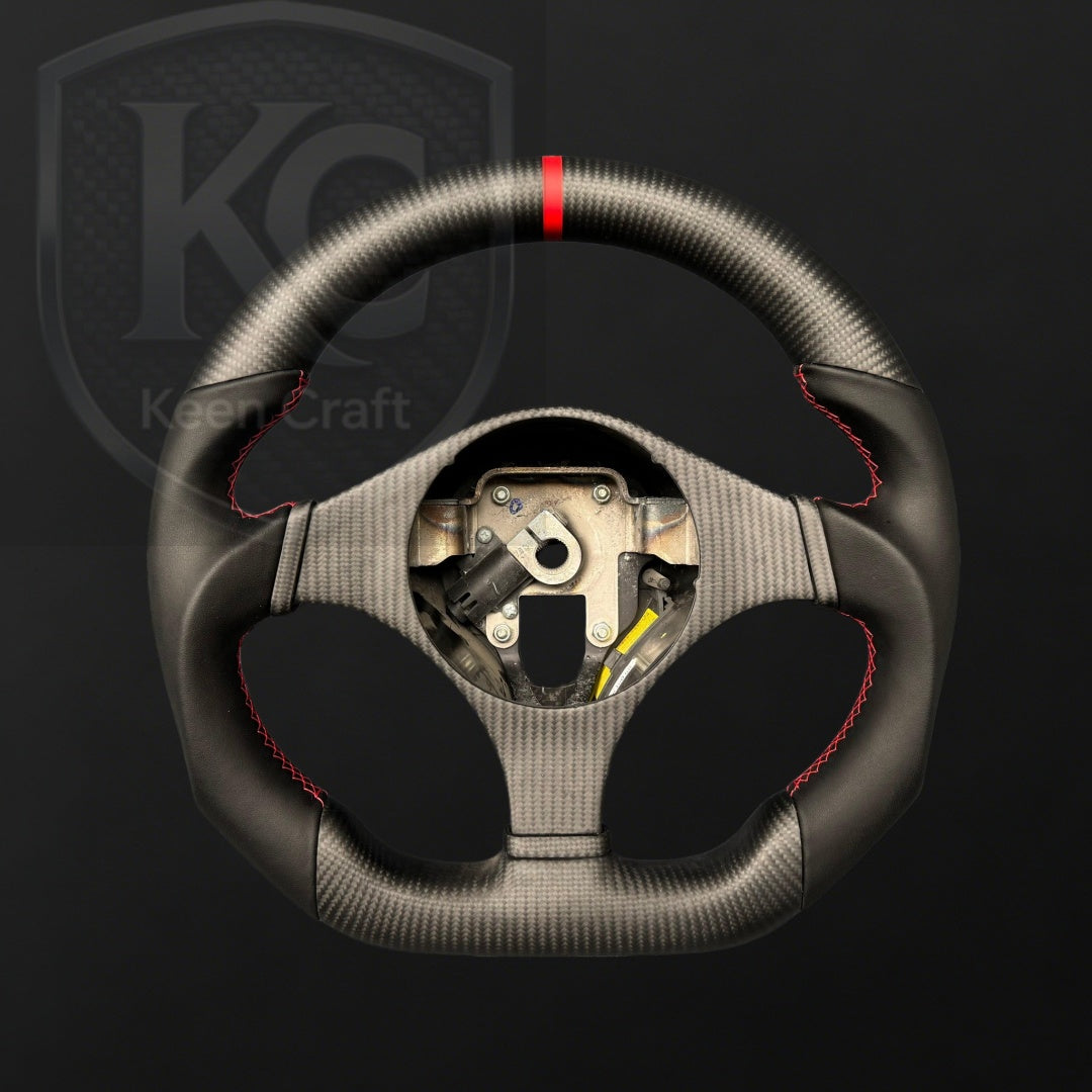 Mitsubishi 2001-2007 Evo 7 8 9 Carbon Fiber Steering Wheel | Keen Craft