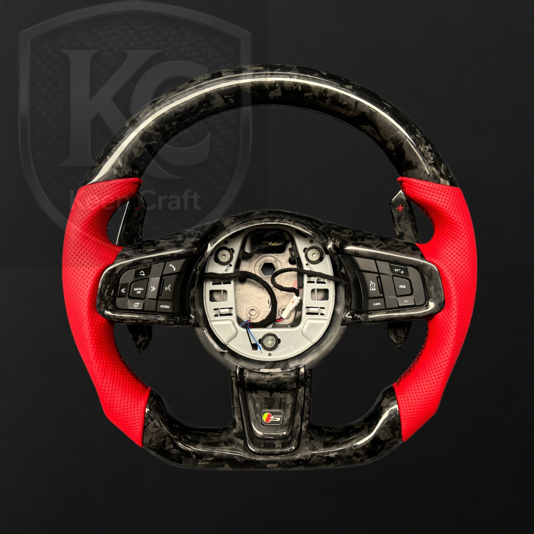 Jaguar XE 2015-2018 Carbon Fiber Steering Wheel | Keen Craft