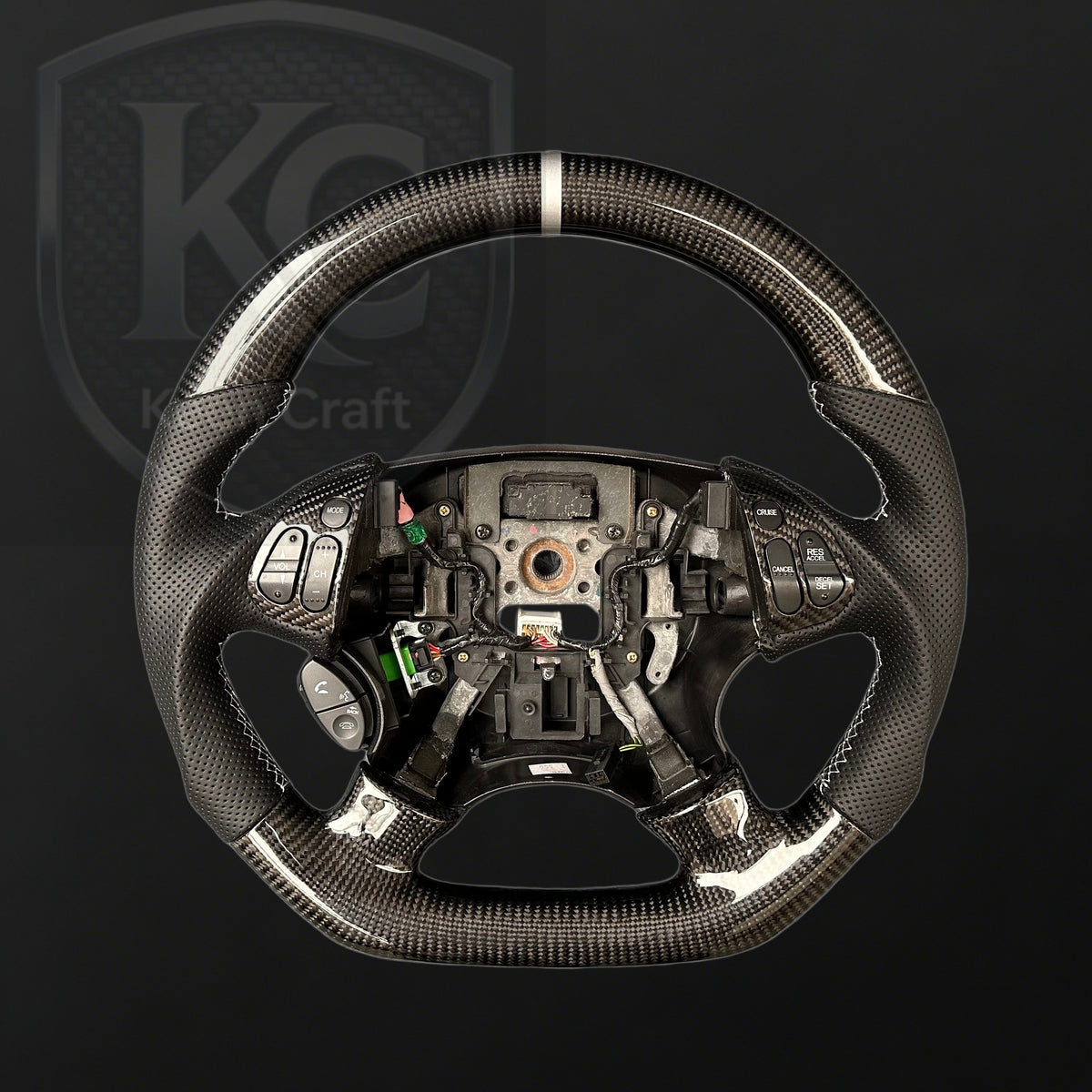 Acura TL 2004-2006 Carbon Fiber Steering Wheel | Keen Craft