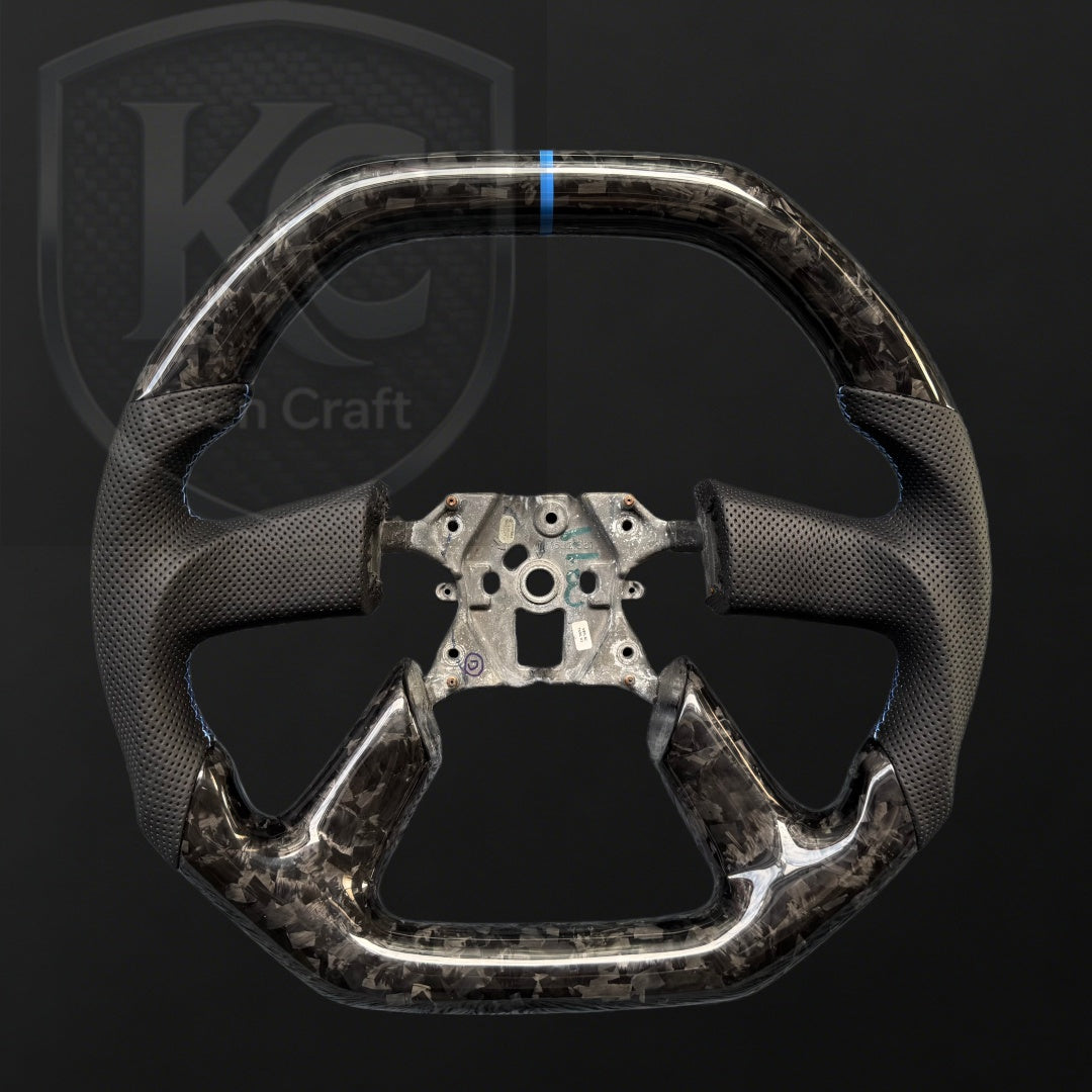 Chevrolet 2003-2006 Silverado Carbon Fiber Steering Wheel | Keen Craft