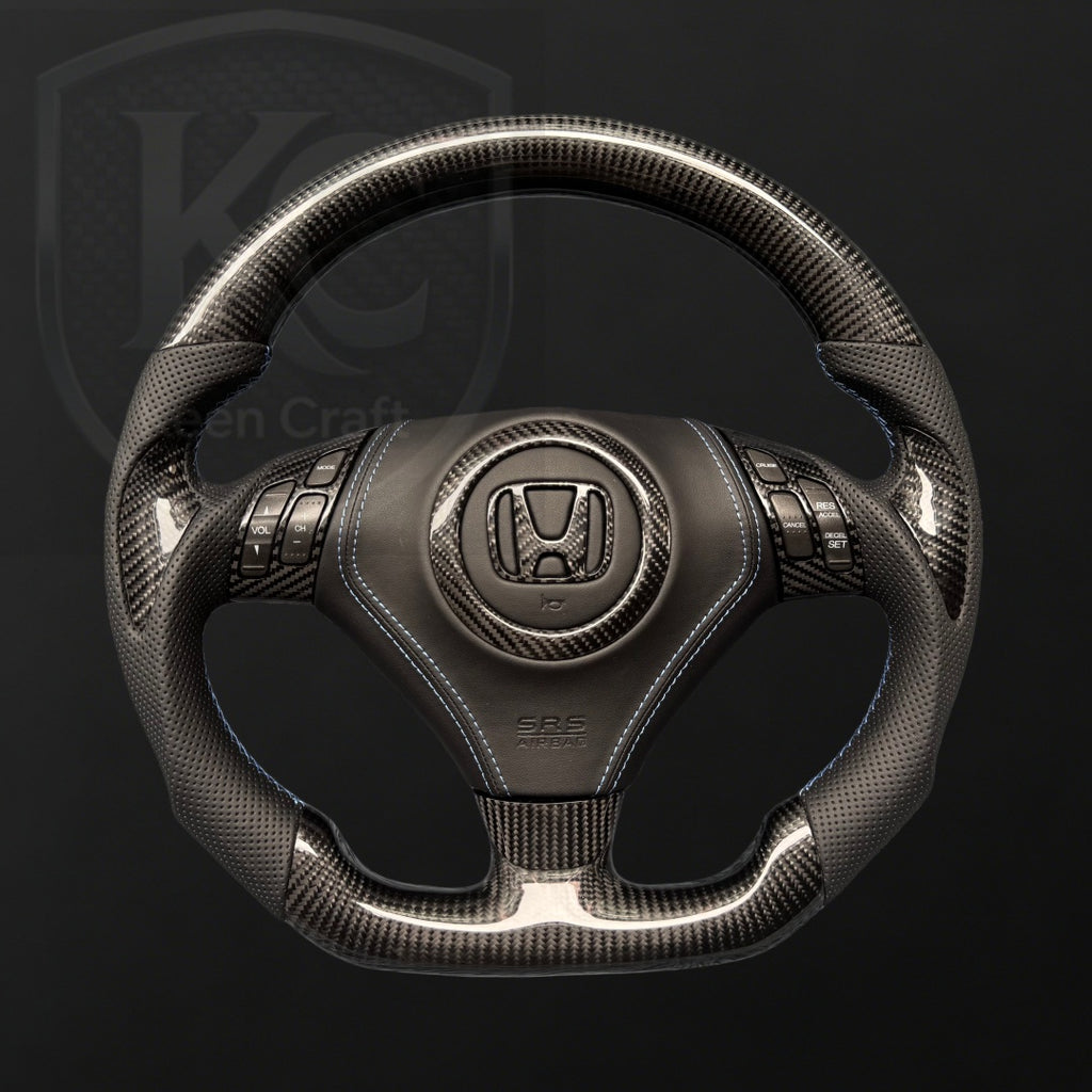 Acura TSX 2004-2008 Carbon Fiber Steering Wheel | Keen Craft