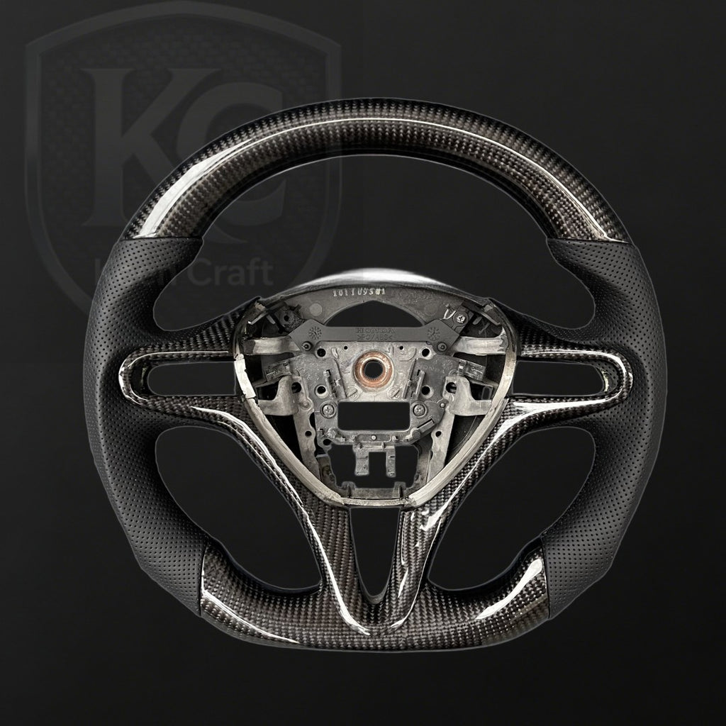 Honda  8th Gen Civic (06-11) Carbon Fiber Steering Wheel | Keen Craft