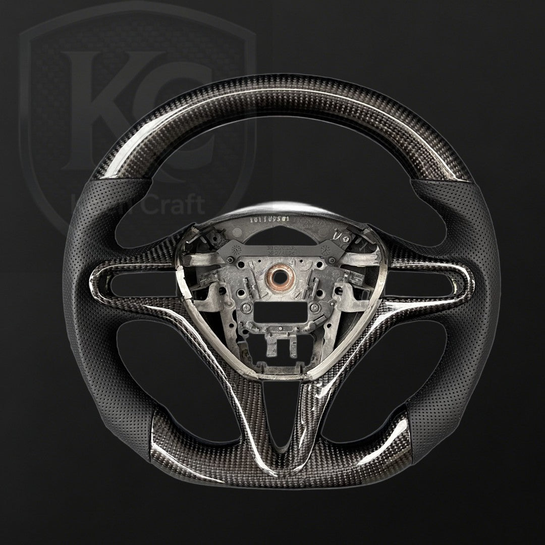 Honda  8th Gen Civic (06-11) Carbon Fiber Steering Wheel | Keen Craft