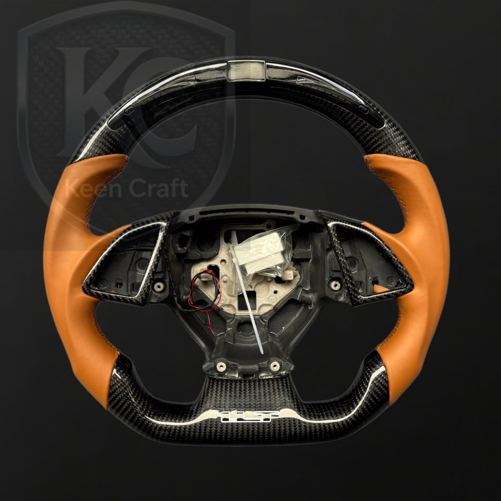 Chevrolet 2016-2023 Camaro Carbon Fiber Steering Wheel | Keen Craft