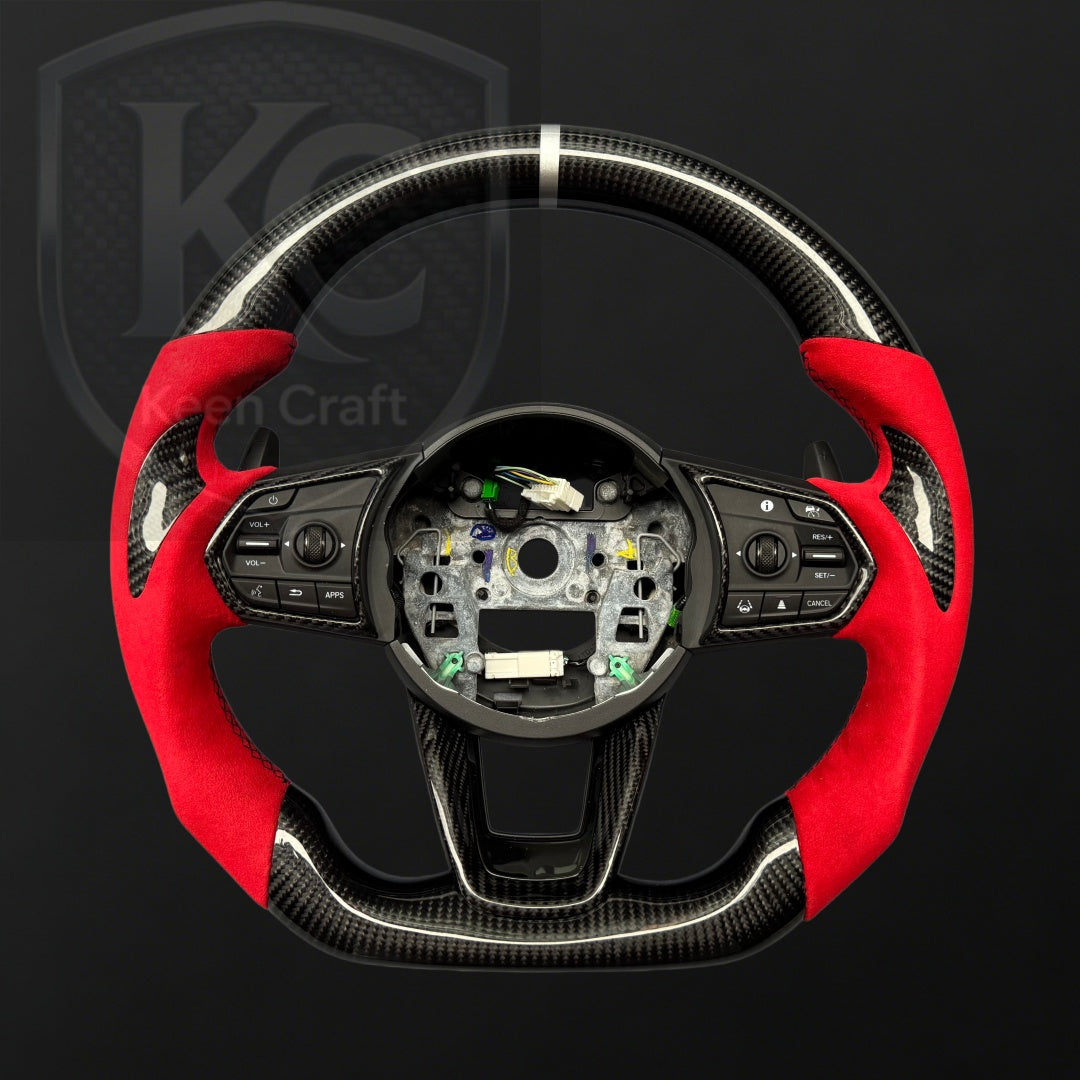 Acura RDX 2019-2026 Carbon Fiber Steering Wheel | Keen Craft