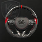 Toyota 2019-2026 Corolla Hatchback RAV4 Carbon Fiber Steering Wheel | Keen Craft