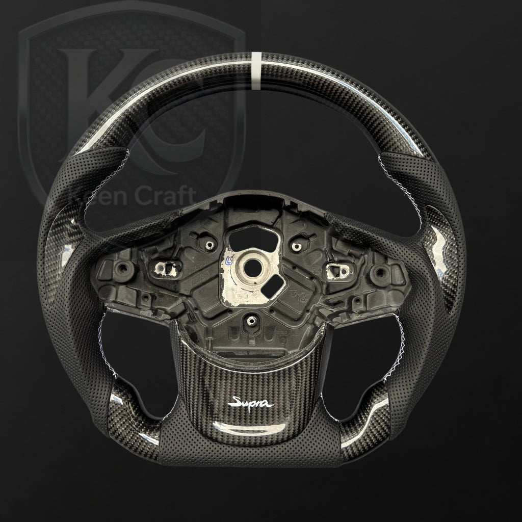 Toyota 2020-2026 Supra MK5 A90 A91 Carbon Fiber Steering Wheel | Keen Craft