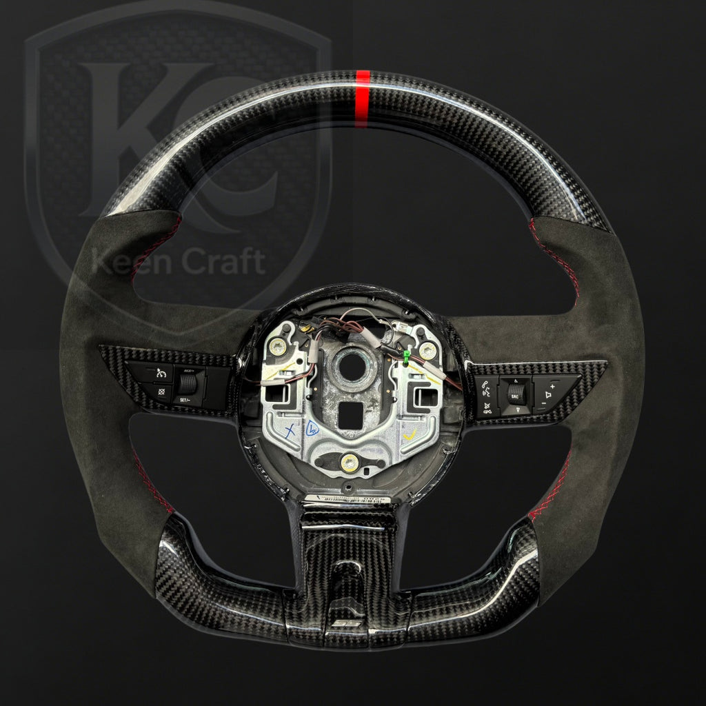 Chevrolet 2010-2011 Camaro Carbon Fiber Steering Wheel | Keen Craft