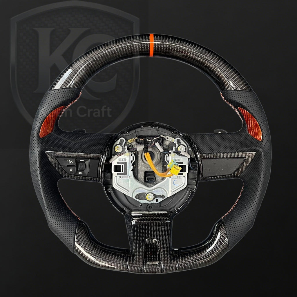 Chevrolet 2010-2011 Camaro Carbon Fiber Steering Wheel | Keen Craft