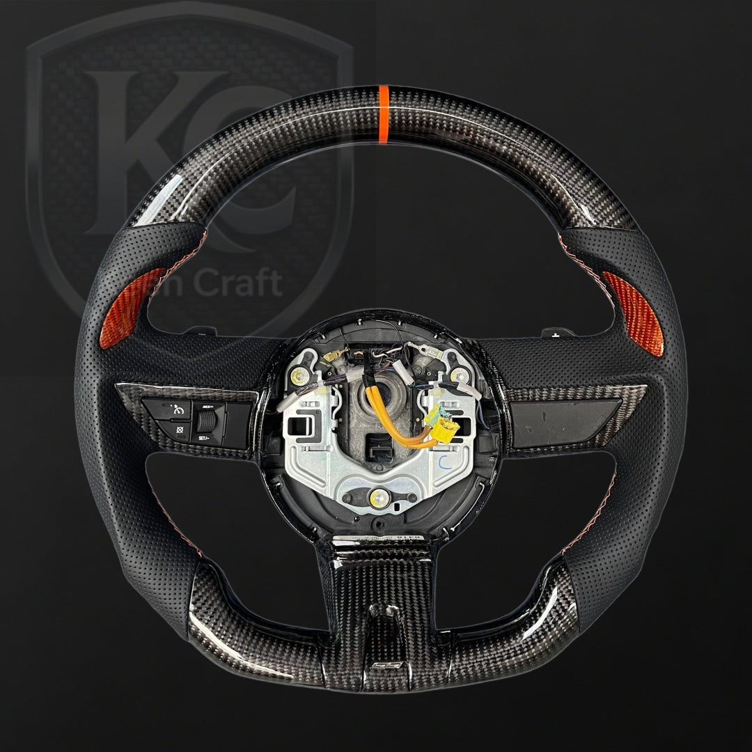 Chevrolet 2010-2011 Camaro Carbon Fiber Steering Wheel | Keen Craft