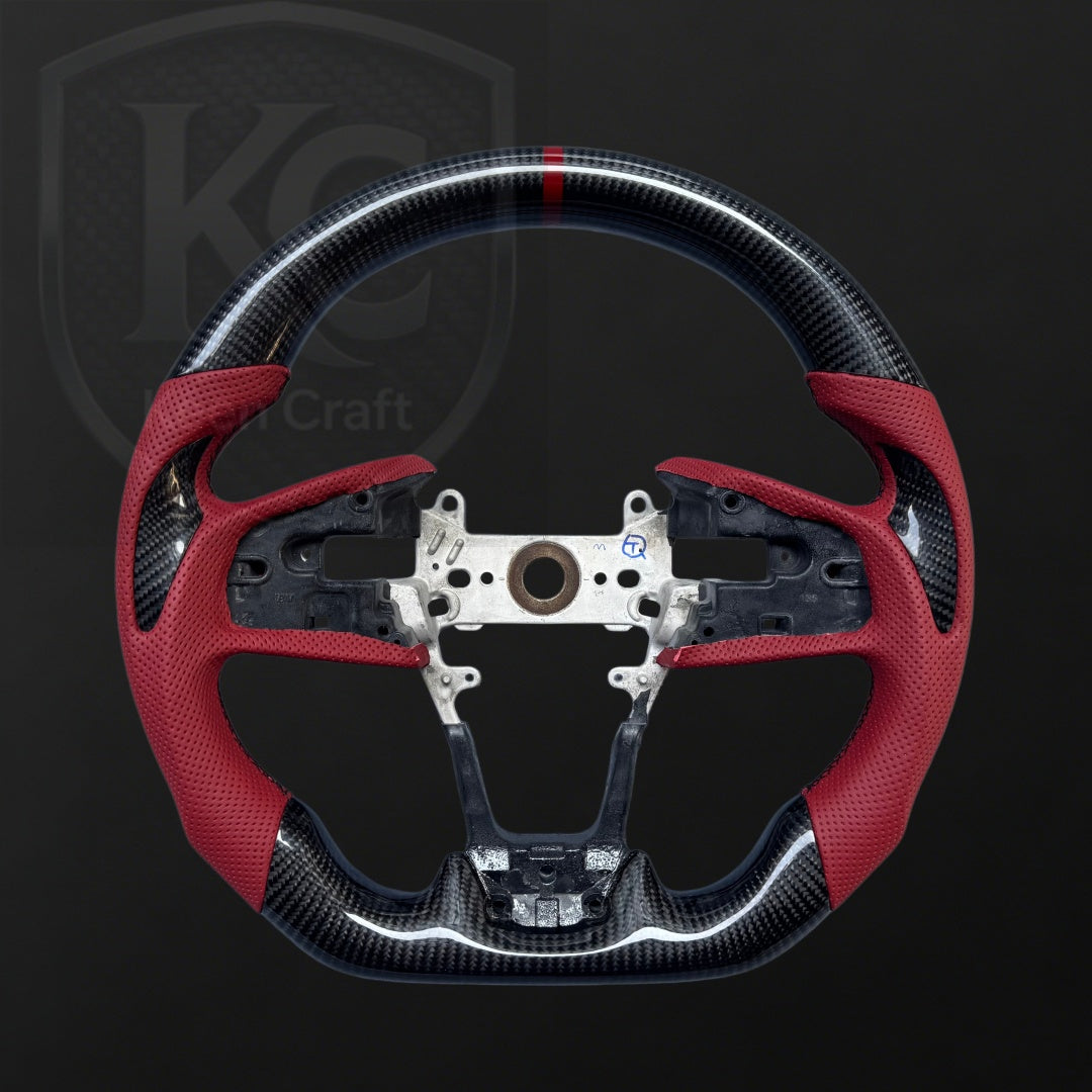 Honda 10th Gen Civic (2016-2021) Carbon Fiber Steering Wheel | Keen Craft