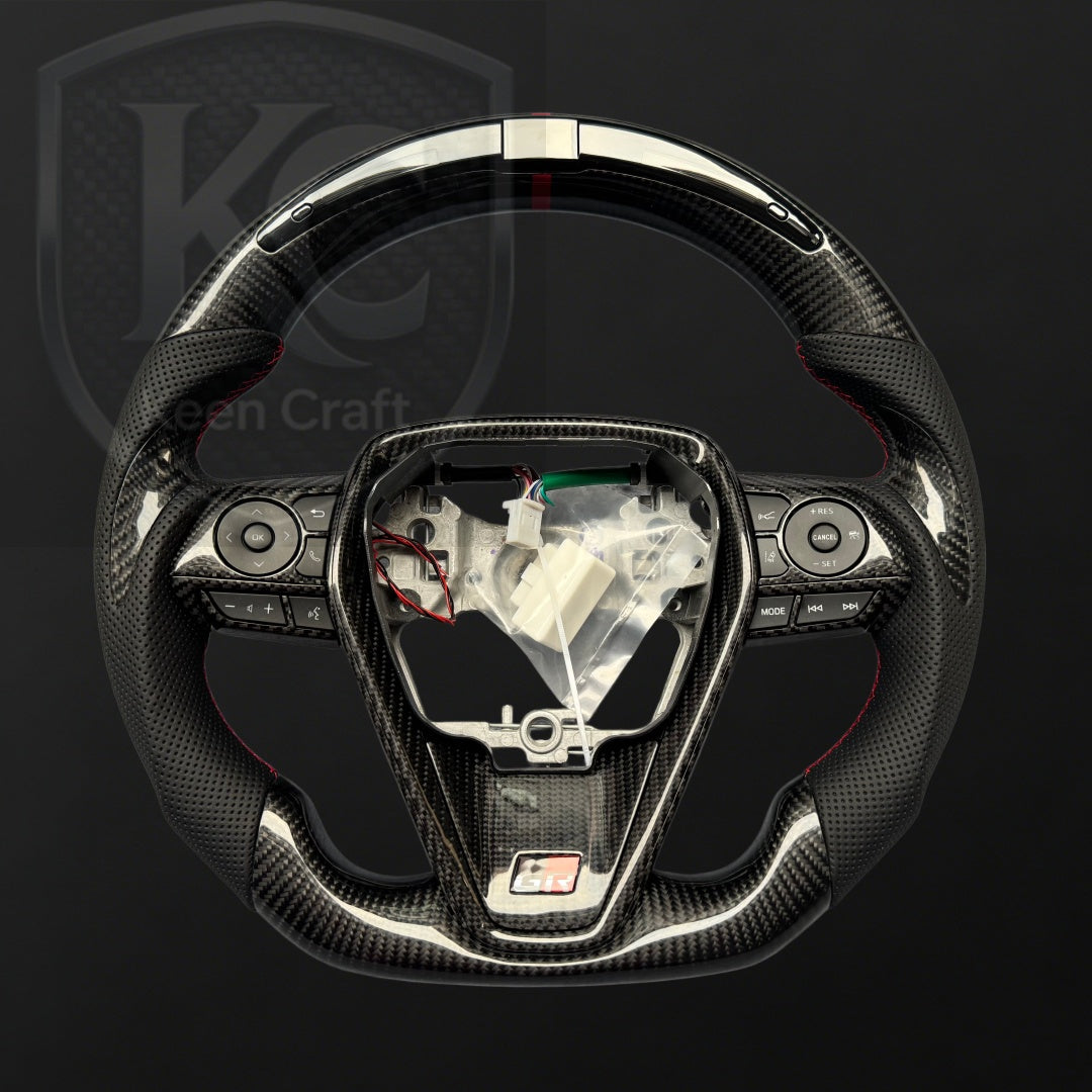 Toyota 2018-2024 Camry Venza Carbon Fiber Steering Wheel | Keen Craft