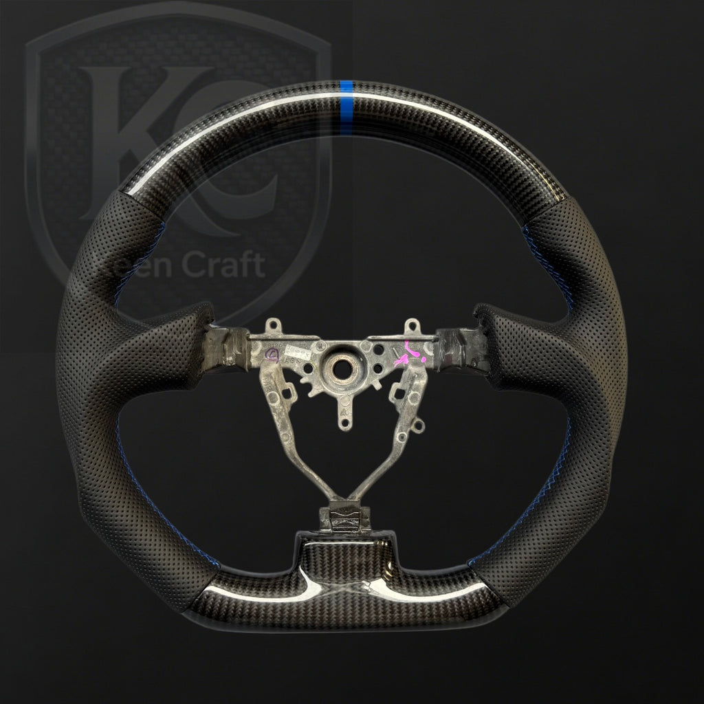 Subaru 2004-2007 WRX STI Forester Legacy Carbon Fiber Steering Wheel | Keen Craft