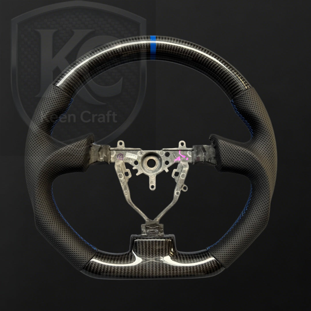 Subaru 2004-2007 WRX STI Forester Legacy Carbon Fiber Steering Wheel | Keen Craft