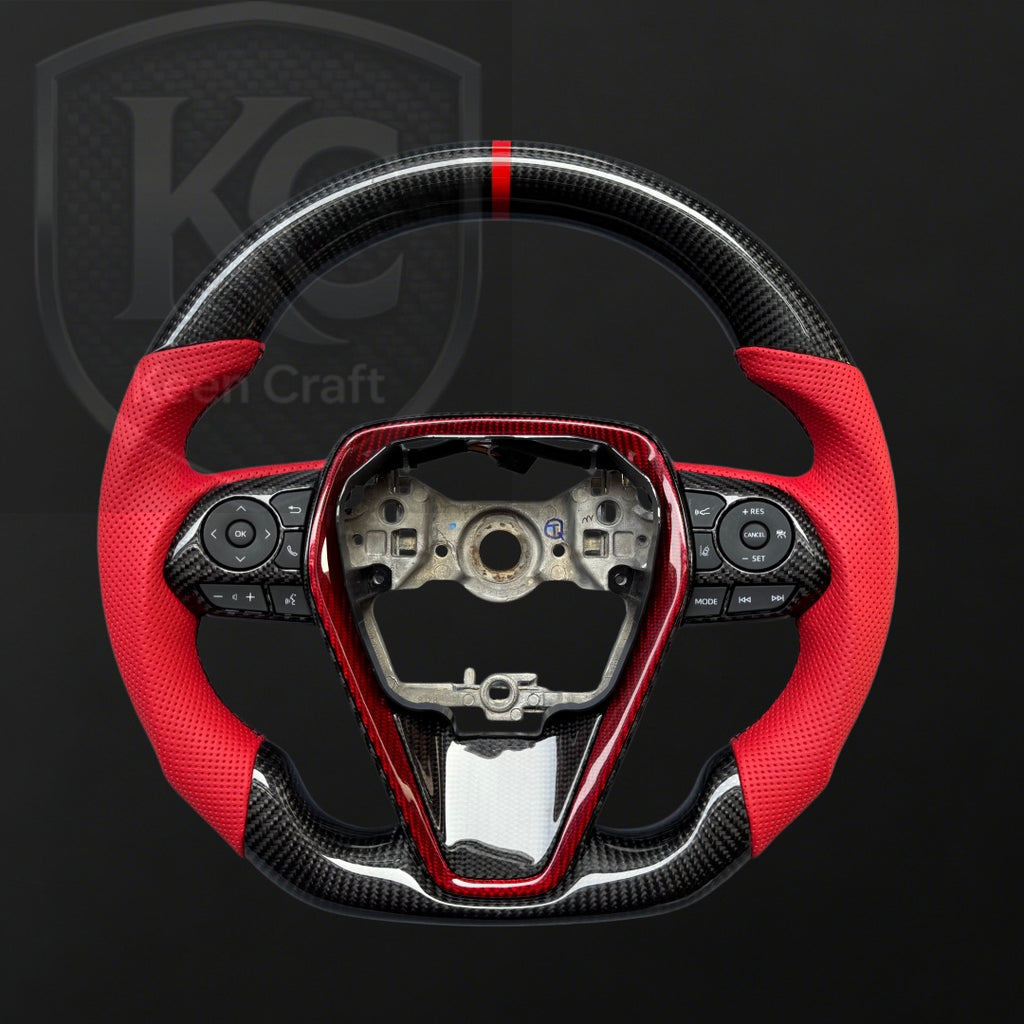 Toyota 2018-2024 Camry Venza Carbon Fiber Steering Wheel | Keen Craft