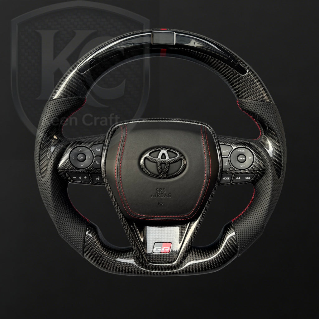 Toyota 2018-2024 Camry Venza Carbon Fiber Steering Wheel | Keen Craft