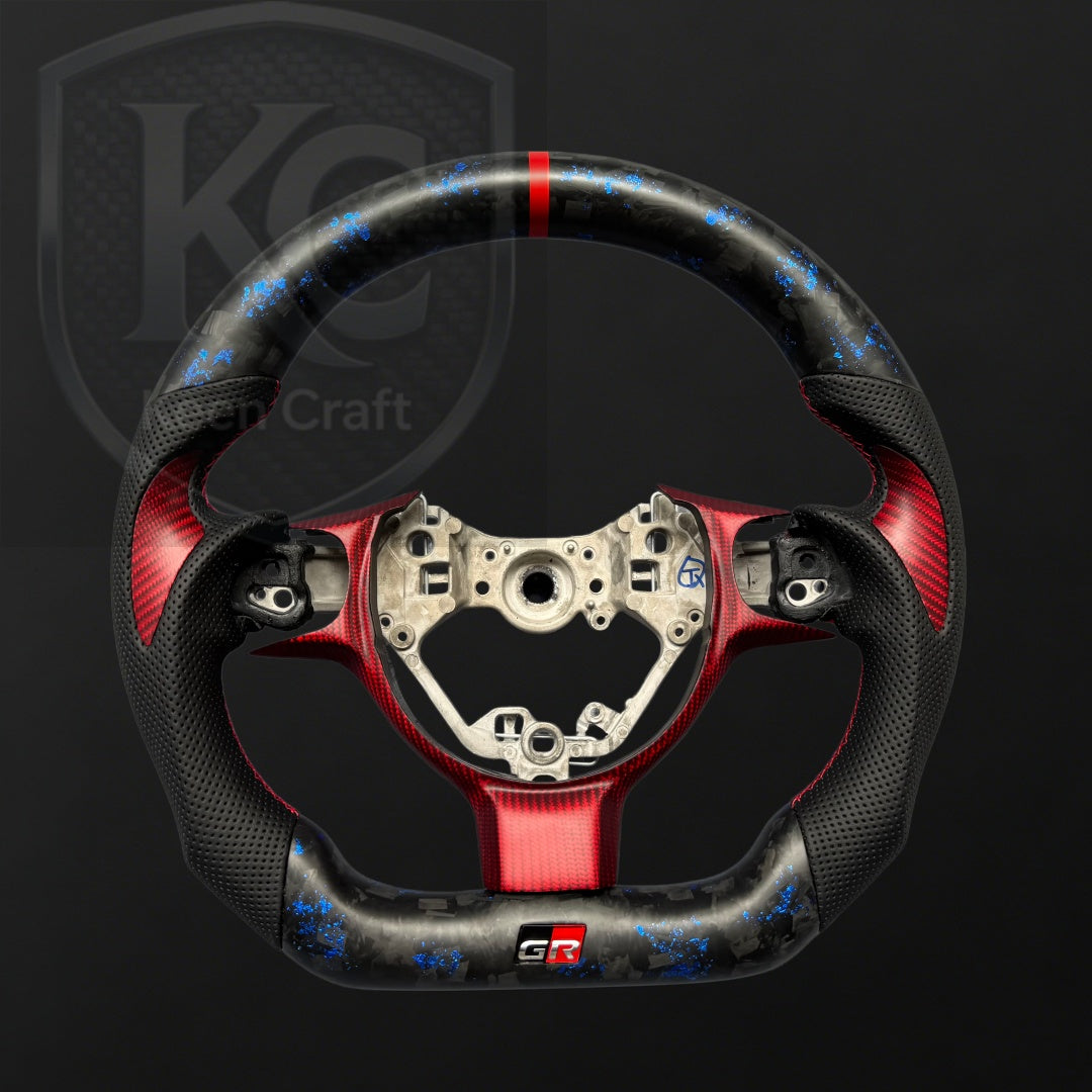 Toyota 2017-2026  FT86 GT86 FRS  Carbon Fiber Steering Wheel | Keen Craft