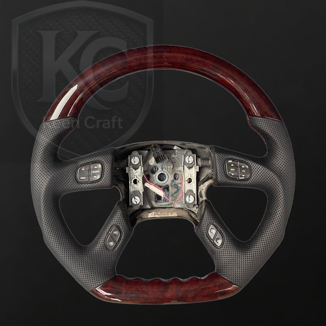 Chevrolet 2003-2006 Silverado Carbon Fiber Steering Wheel | Keen Craft