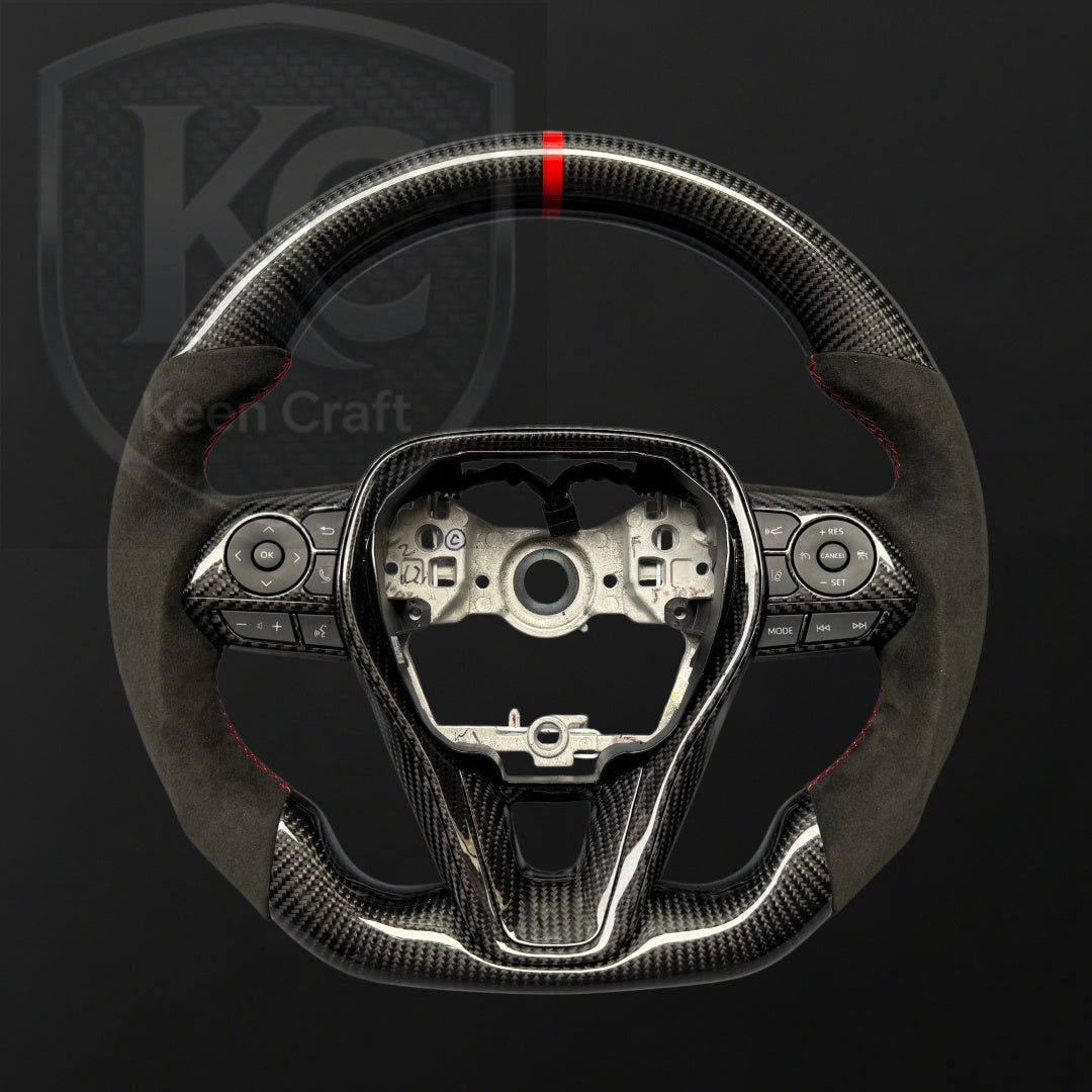 Toyota 2019-2026 Corolla Hatchback RAV4 Carbon Fiber Steering Wheel | Keen Craft