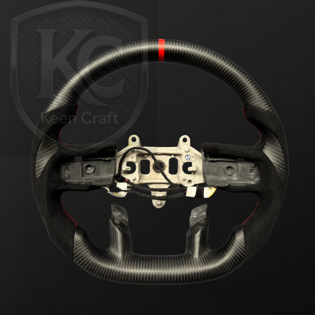 Ram 2019-2023 1500 2500 3500  Carbon Fiber Steering Wheel | Keen Craft