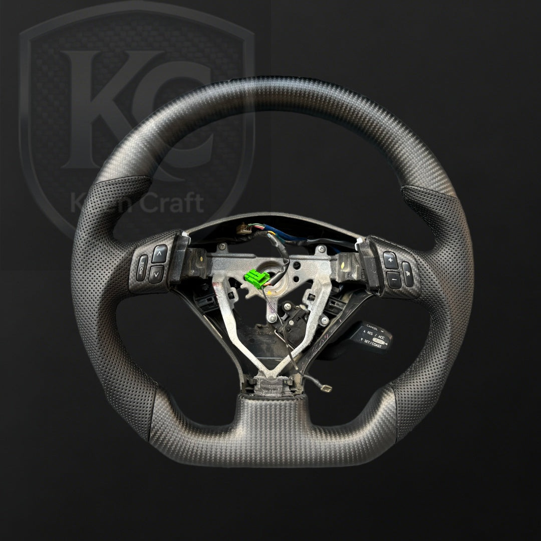 Subaru 2005-2008 Forester Legacy Carbon Fiber Steering Wheel | Keen Craft