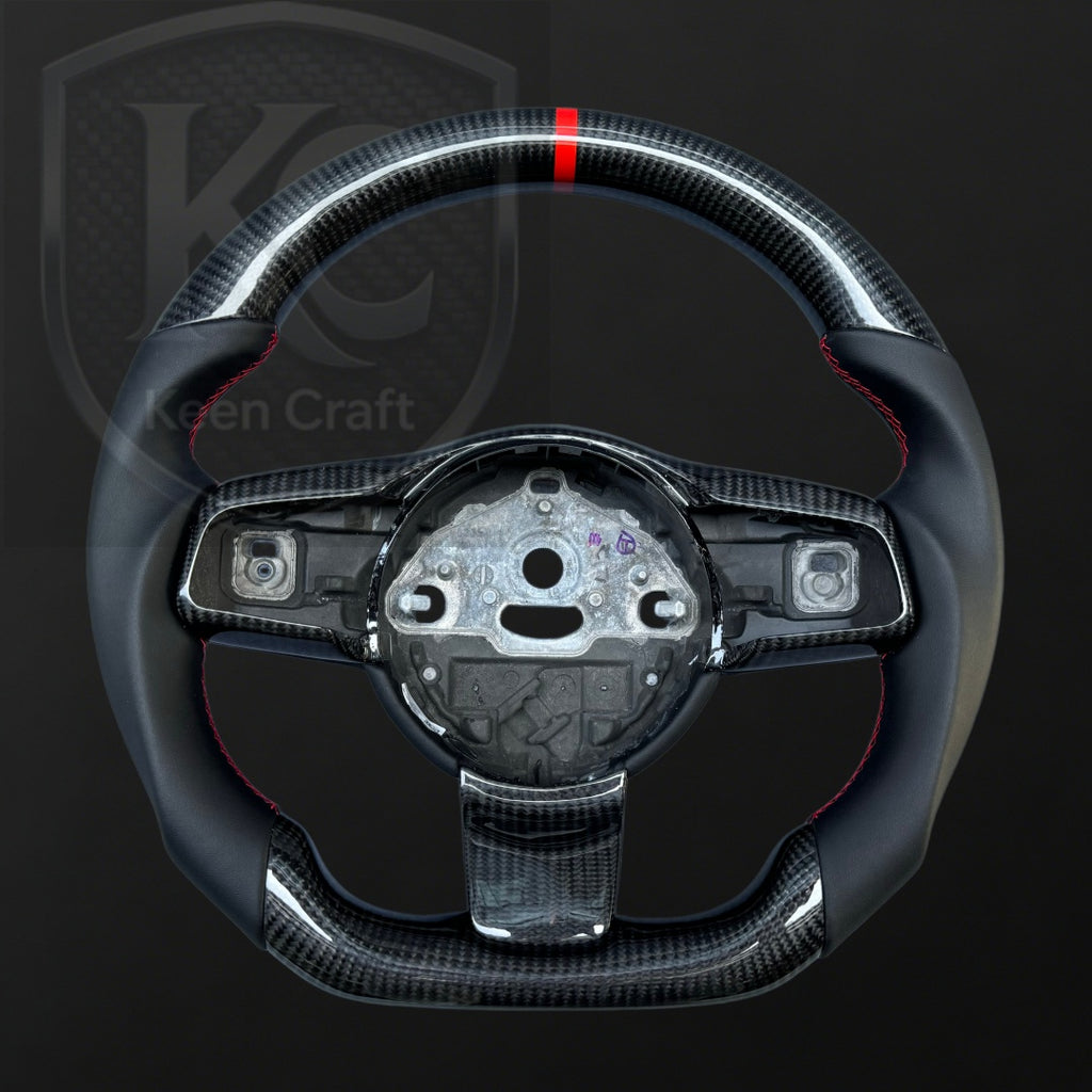 Jaguar F-PACE 2017-2020 Carbon Fiber Steering Wheel | Keen Craft