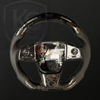 Honda CRV 2017-2018 Custom Carbon Fiber Steering Wheel | Keen Craft