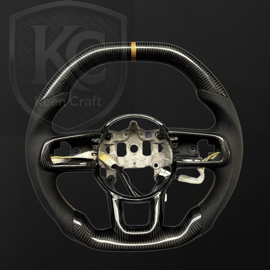 Jeep 2018-2026 Wrangler Gladiator Carbon Fiber Steering Wheel | Keen Craft