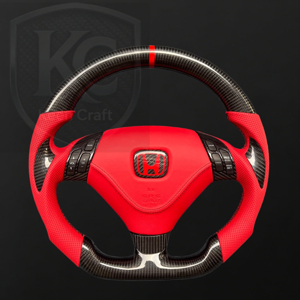 Acura TSX 2004-2008 Carbon Fiber Steering Wheel | Keen Craft