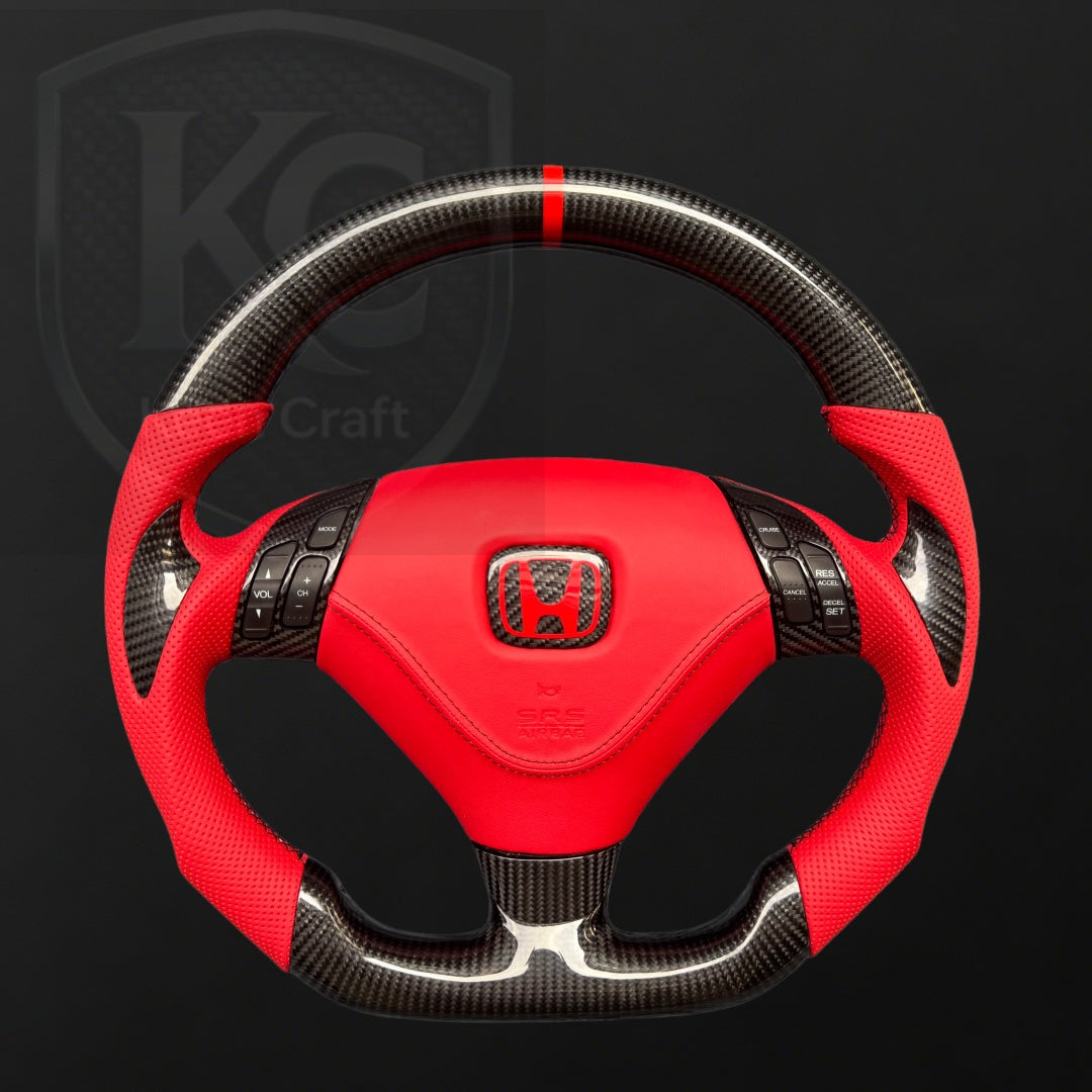 Acura TSX 2004-2008 Carbon Fiber Steering Wheel | Keen Craft