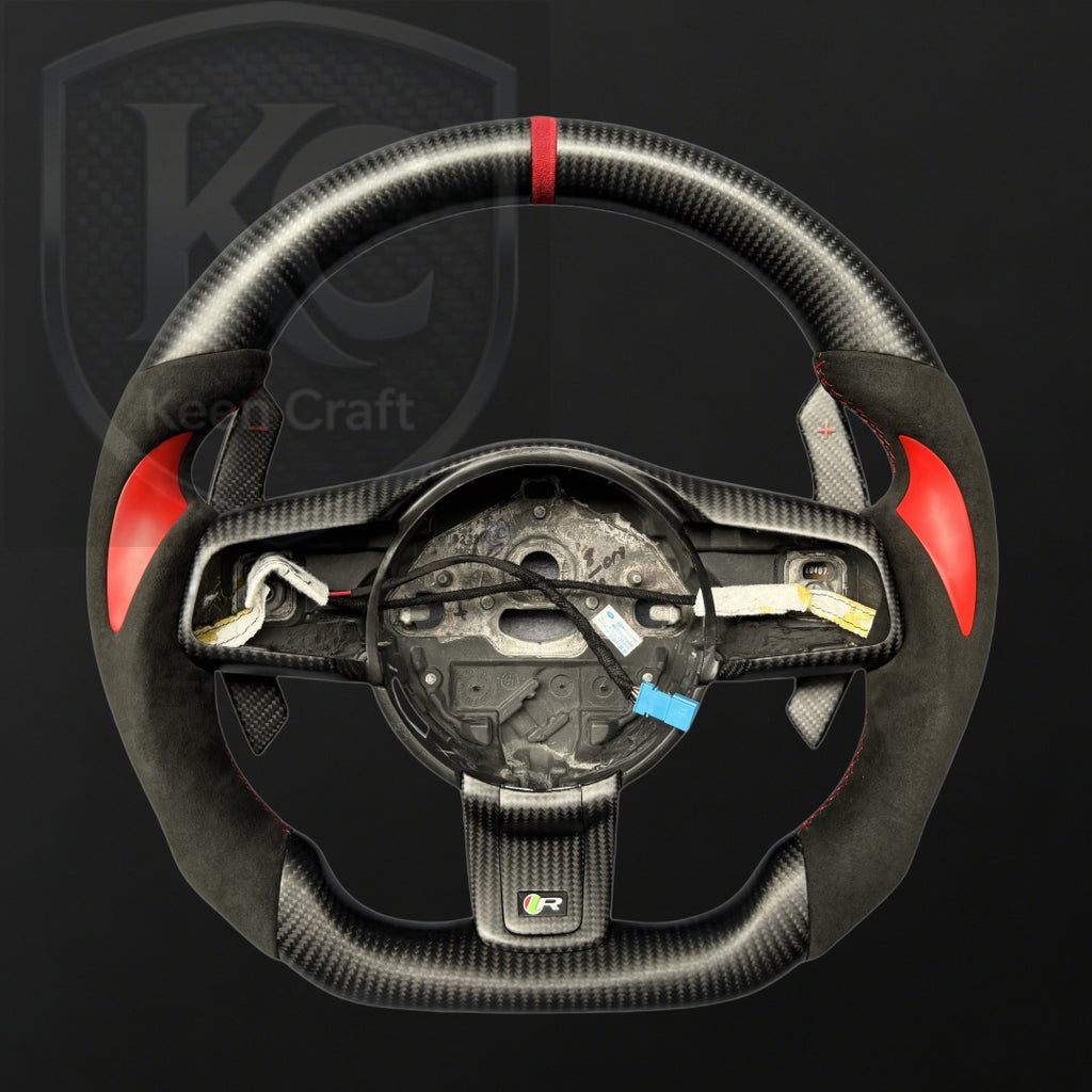 Jaguar F-PACE 2017-2020 Carbon Fiber Steering Wheel | Keen Craft