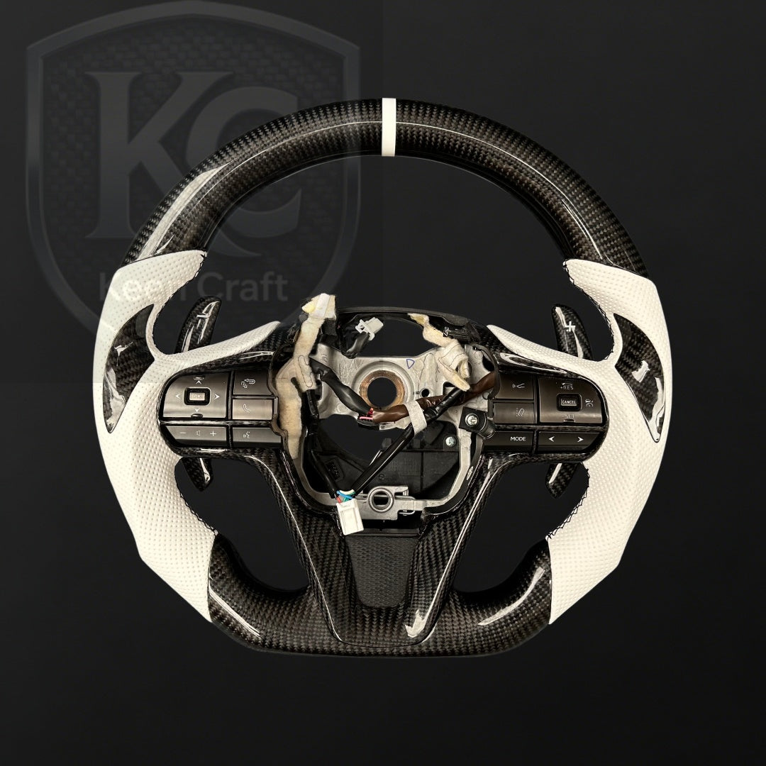 Lexus 2017-2026 LC500 Carbon Fiber Steering Wheel | Keen Craft