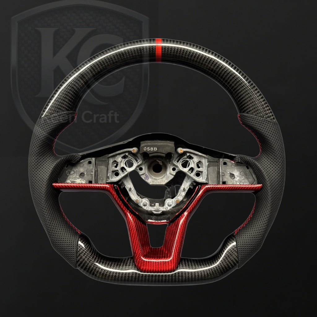 Nissan 2019-2020 Rogue Carbon Fiber Steering Wheel | Keen Craft