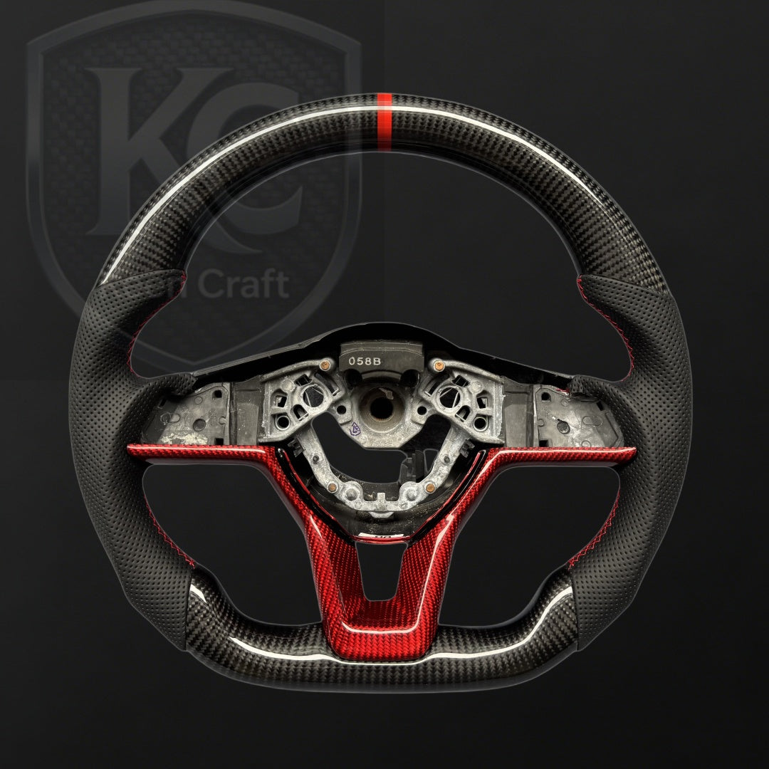 Nissan 2019-2020 Rogue Carbon Fiber Steering Wheel | Keen Craft