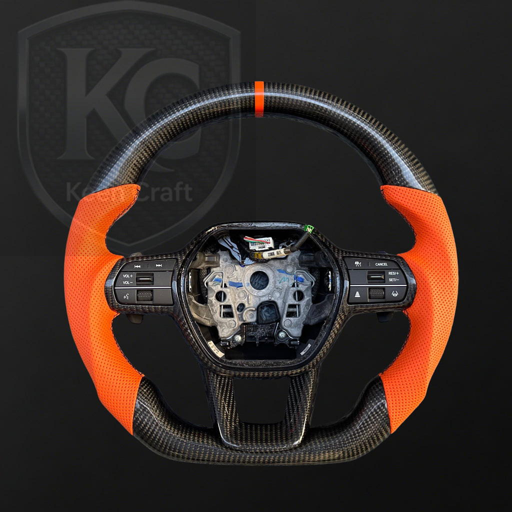 Honda 2023-2026 CRV Carbon Fiber Steering Wheel| Keen Craft
