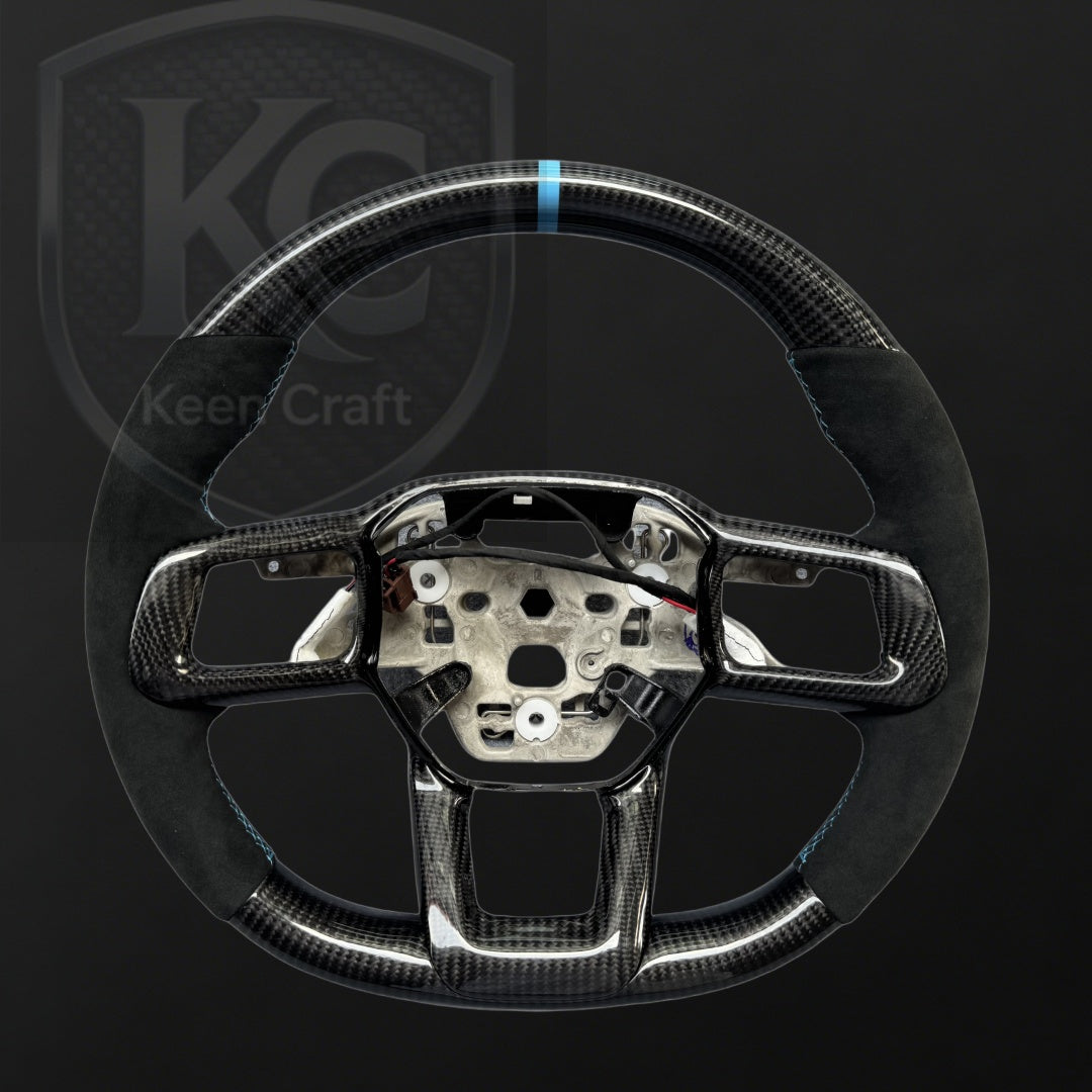 Ford 2024-2025 Mustang S650 Carbon Fiber Steering Wheel | Keen Craft