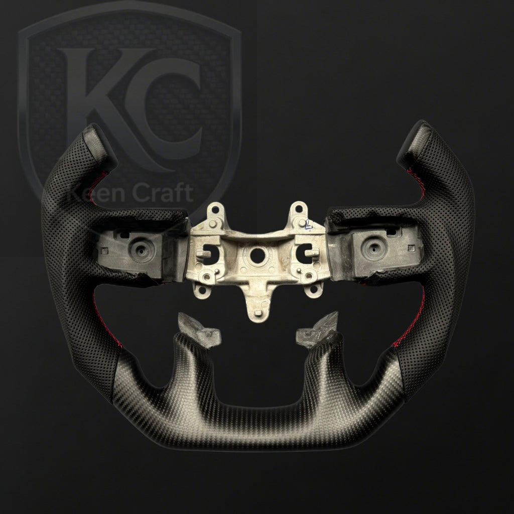 Ram 2019-2023 1500 2500 3500  Carbon Fiber Steering Wheel | Keen Craft