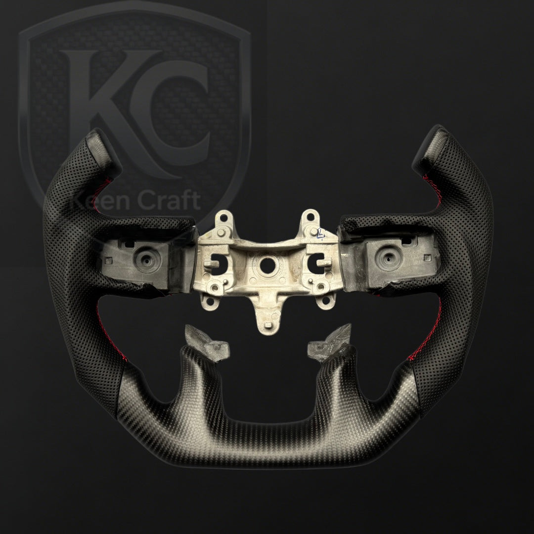 Ram 2019-2023 1500 2500 3500  Carbon Fiber Steering Wheel | Keen Craft