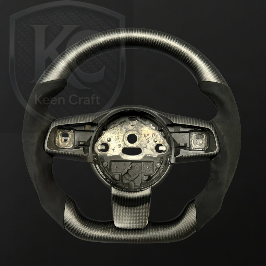 Jaguar F-PACE 2017-2020 Carbon Fiber Steering Wheel | Keen Craft