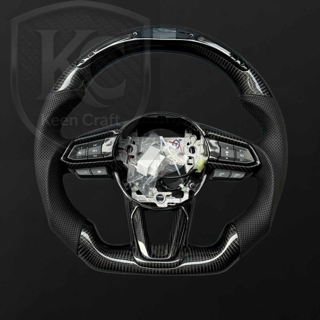 Mazda 2016-2023 CX-9 Carbon Fiber Steering Wheel | Keen Craft