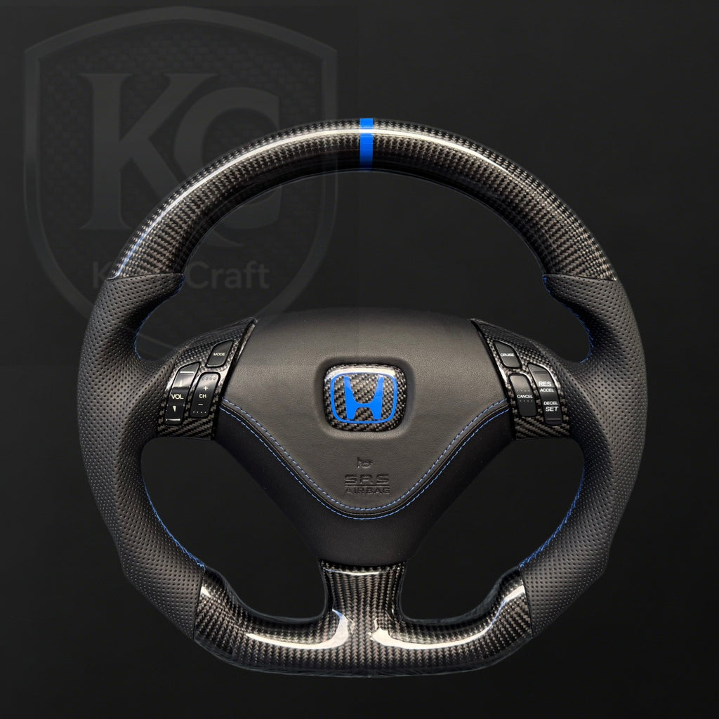 Acura TSX 2004-2008 Carbon Fiber Steering Wheel | Keen Craft