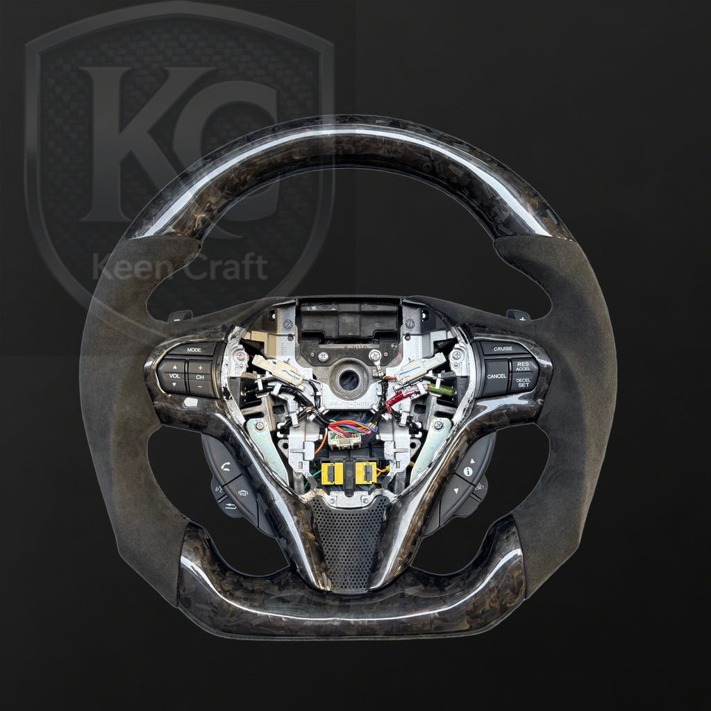 Honda CRZ 2010-2016 Carbon Fiber Steering Wheel | Keen Craft