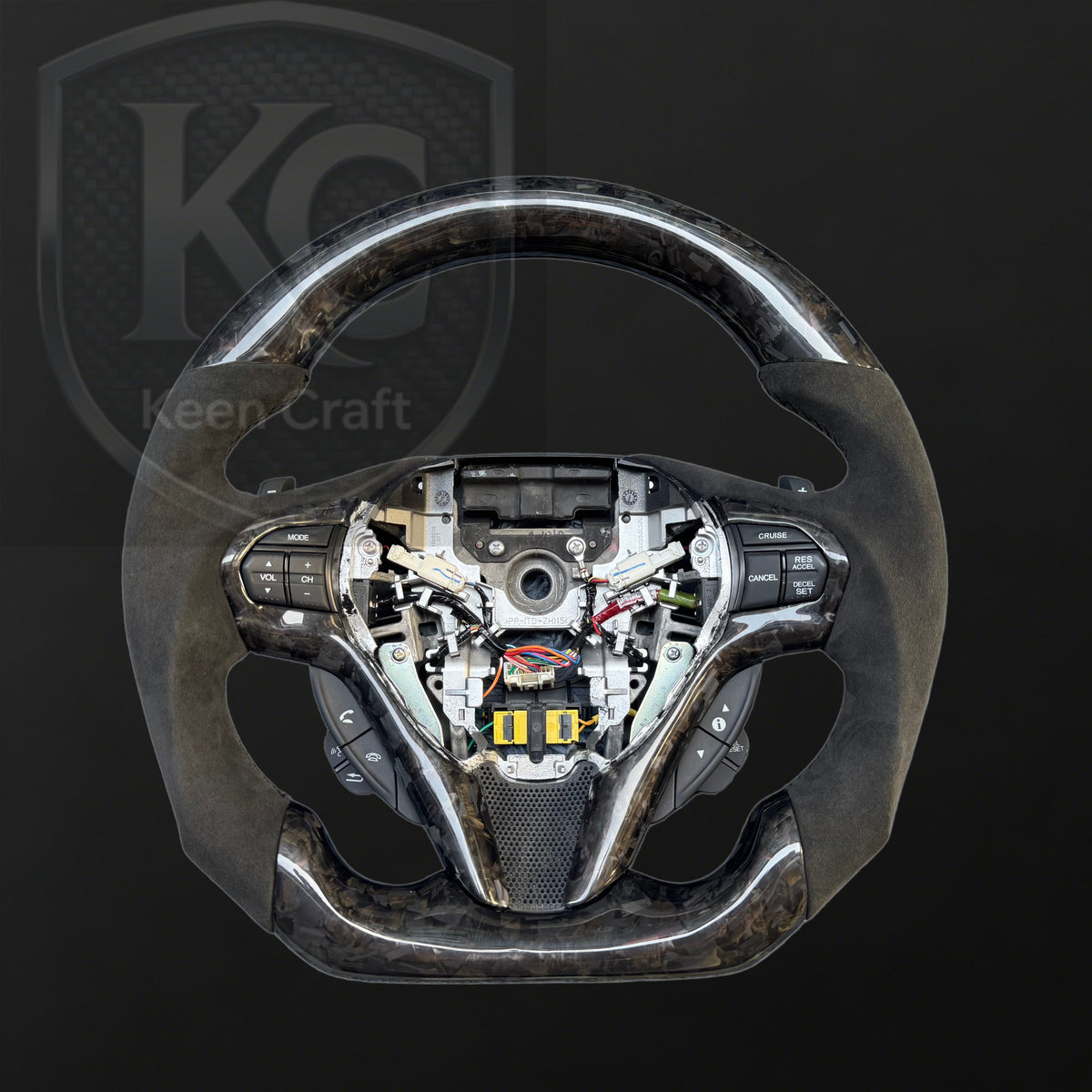 Honda CRZ 2010-2016 Carbon Fiber Steering Wheel | Keen Craft