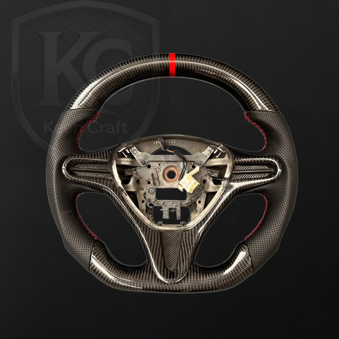 Honda  8th Gen Civic (06-11) Carbon Fiber Steering Wheel | Keen Craft
