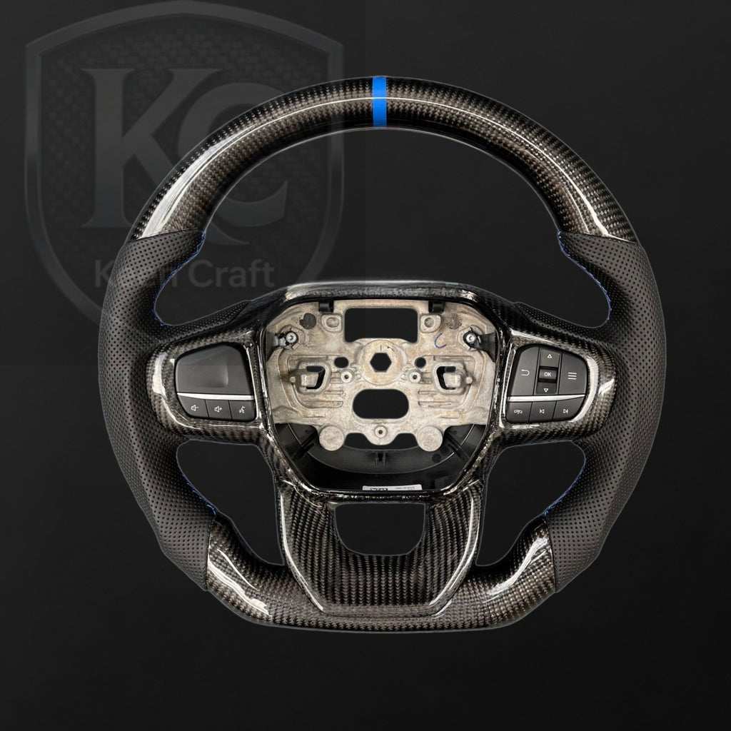 Ford 2023-2025 Ranger Carbon Fiber Steering Wheel | Keen Craft