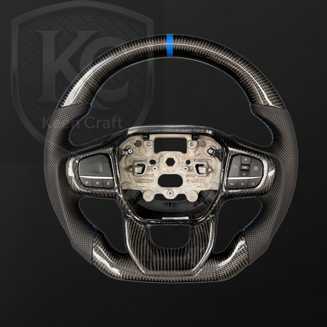 Ford 2023-2025 Ranger Carbon Fiber Steering Wheel | Keen Craft
