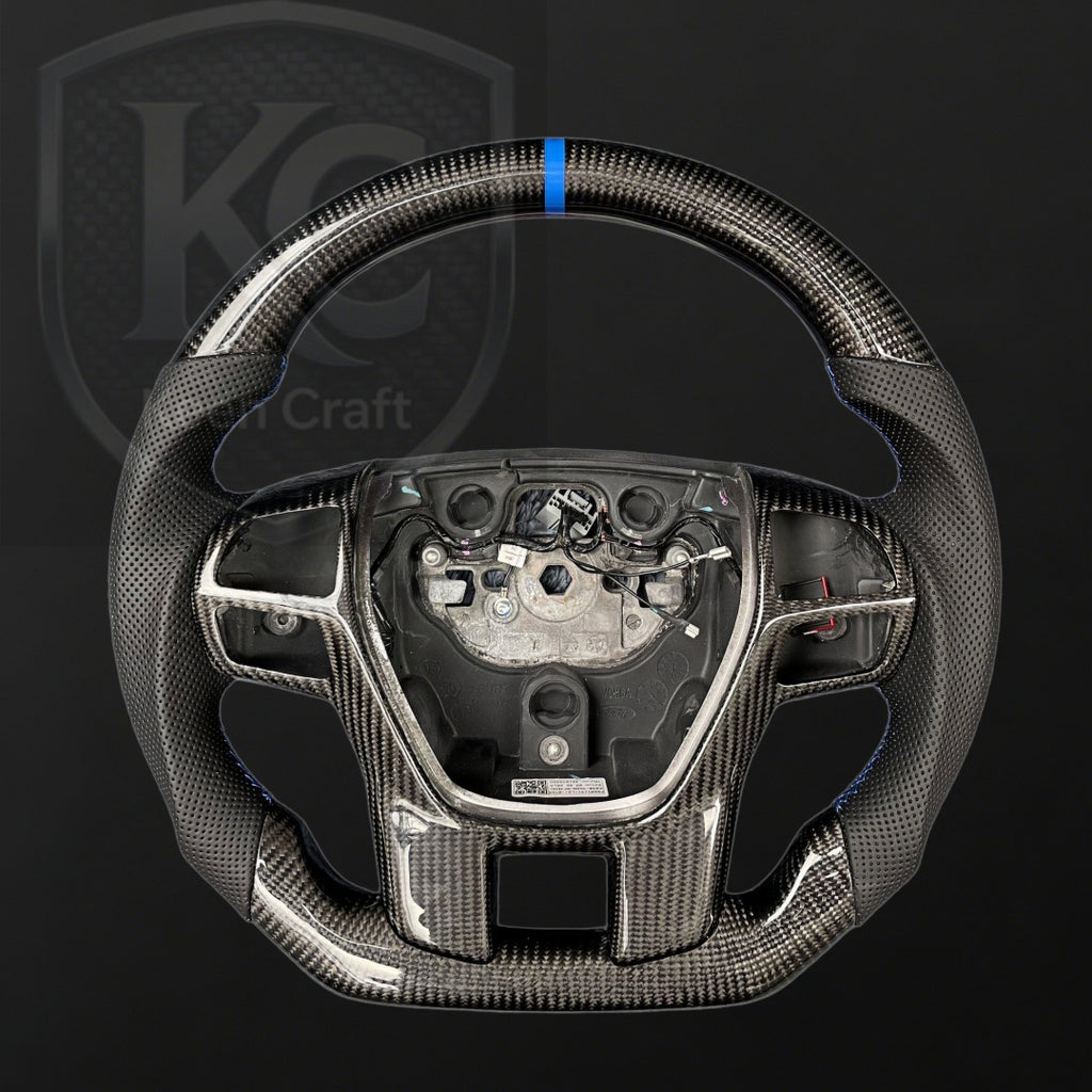 Ford 2019-2022 Ranger / 2016-2022 Everest Carbon Fiber Steering Wheel | Keen Craft