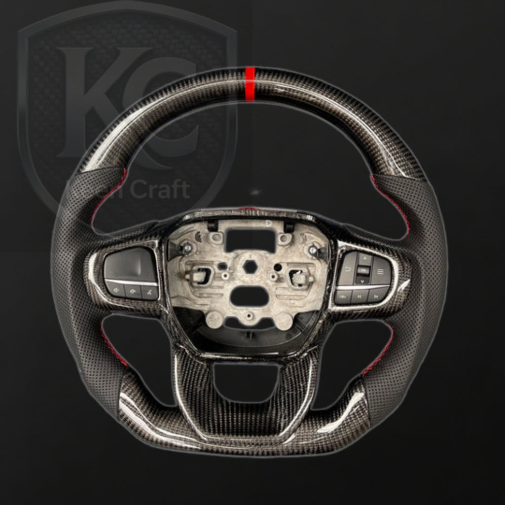 Ford 2023-2025 Ranger Carbon Fiber Steering Wheel | Keen Craft