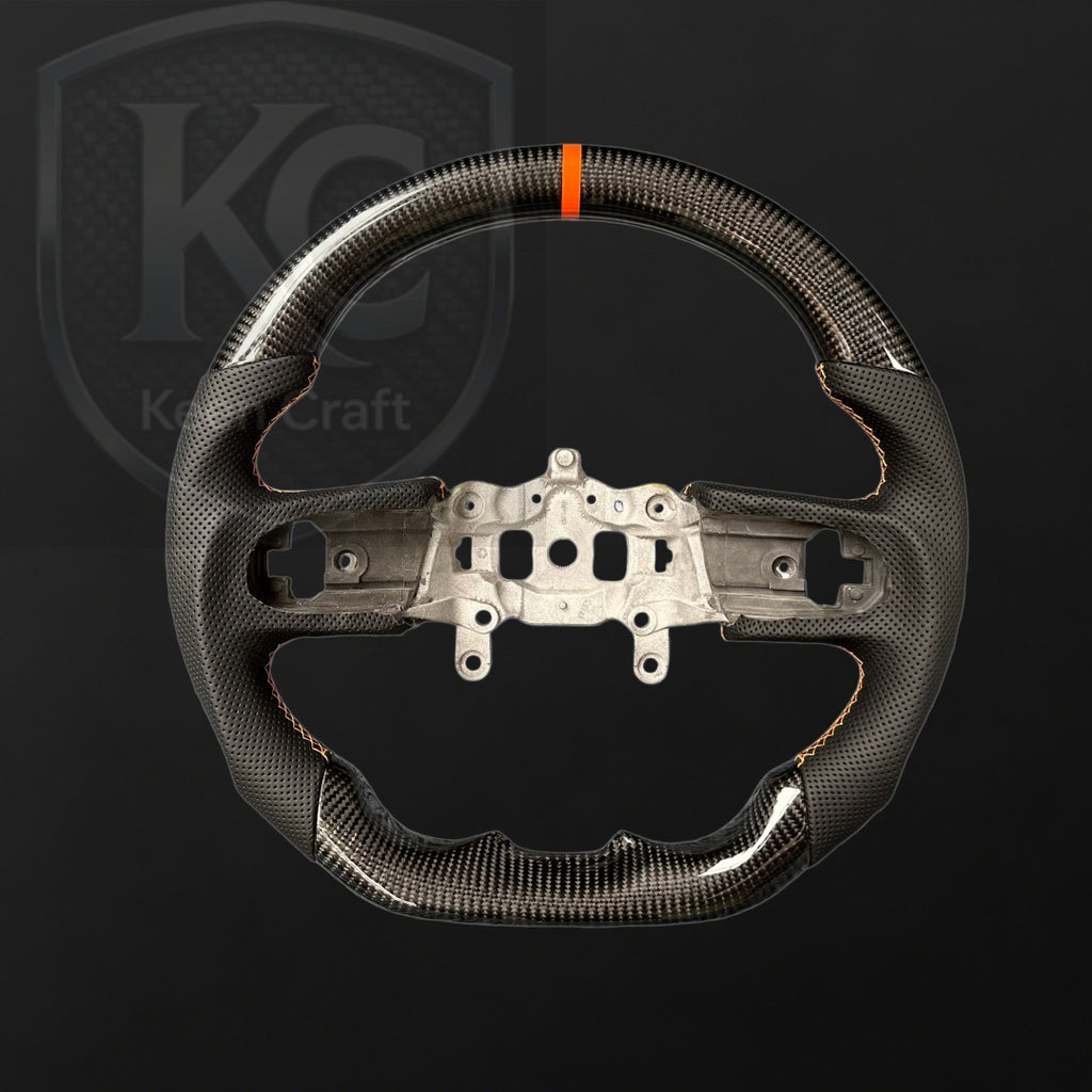 Jeep 2018-2026 Wrangler Gladiator Carbon Fiber Steering Wheel | Keen Craft