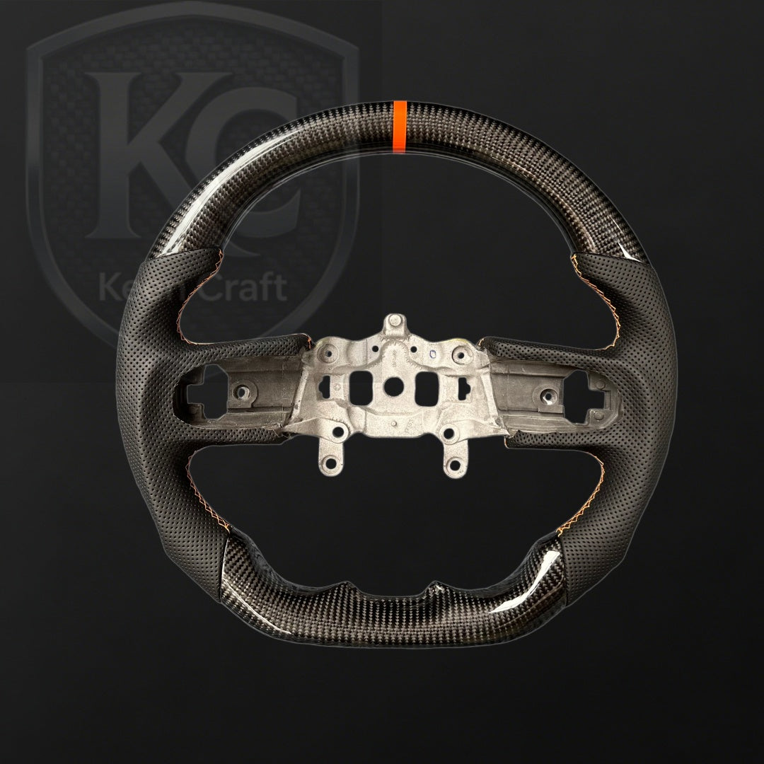Jeep 2018-2026 Wrangler Gladiator Carbon Fiber Steering Wheel | Keen Craft